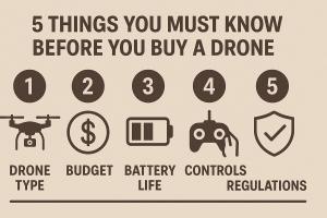 5 Essential Tips Before Buying a Drone