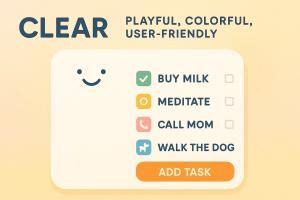 Clear: A Beautiful and Simple To-Do List App