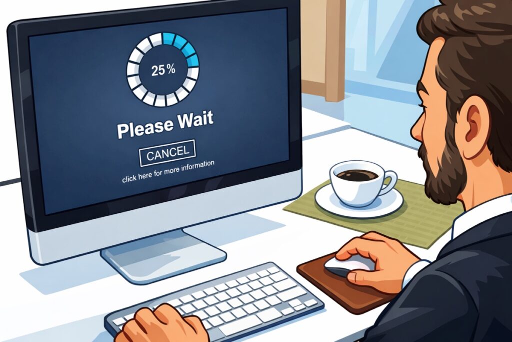 Waiting for the System to Load