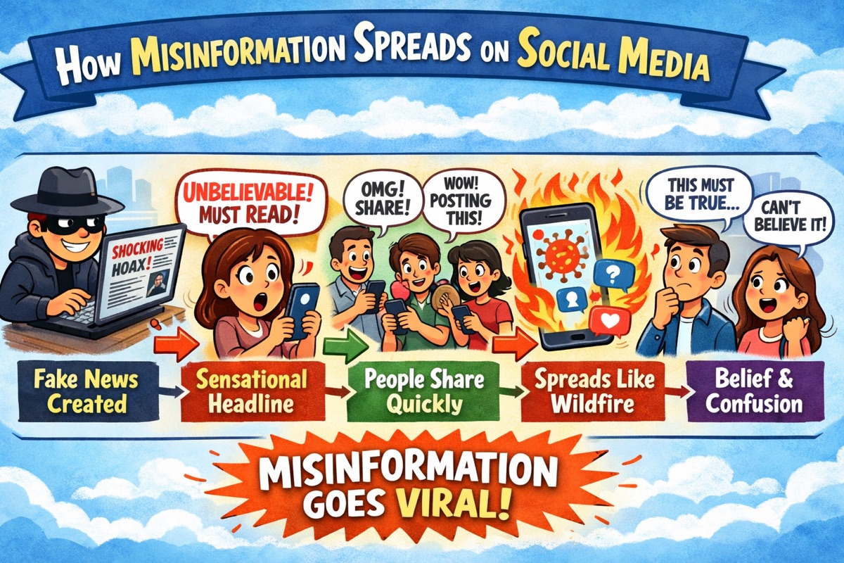 How Misinformation Spreads on Social Media