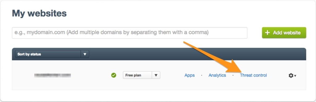 Cloudflare My Websites