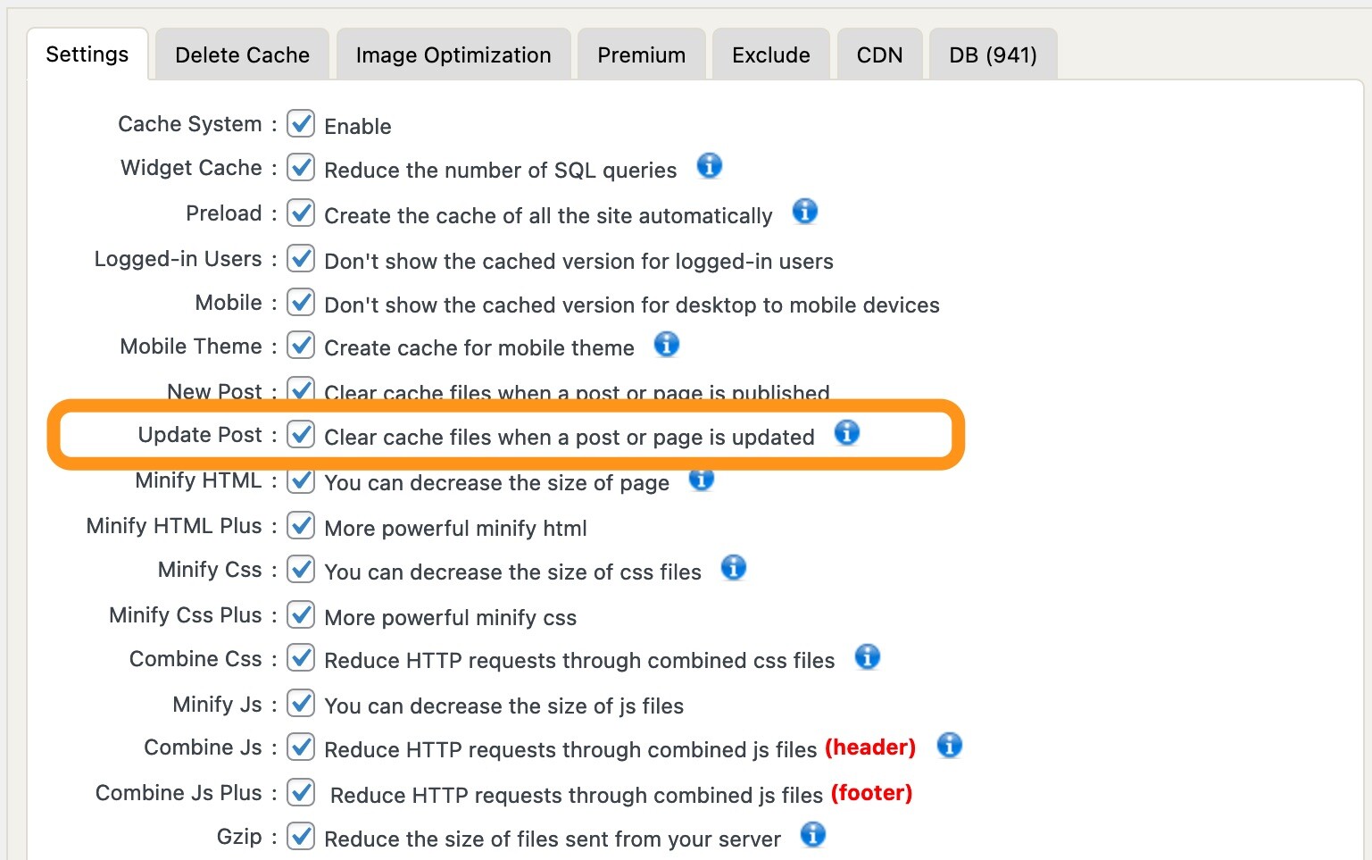 To Clear Cache After Update