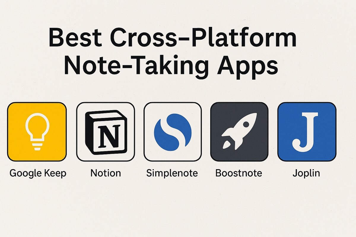 Best Cross-Platform Note-Taking Apps