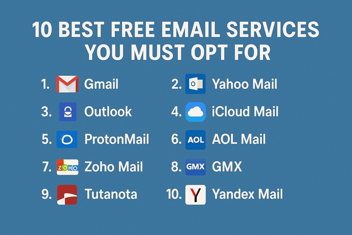 Free & Reliable: The 10 Best Email Services You Must Use