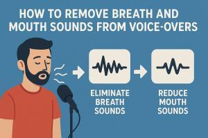 How to Remove Breath and Mouth Sounds from Voice-Overs