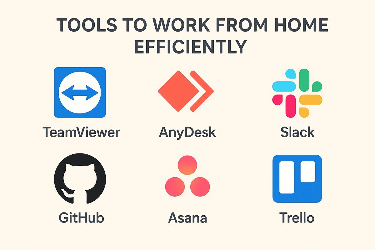Tools to Work from Home Efficiently