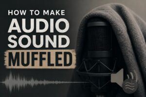 How to Make Audio Sound Muffled