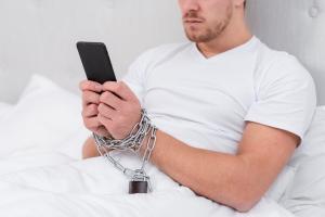 Man addicted to internet
