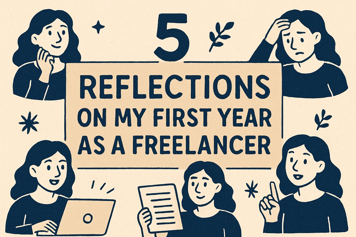 5 Lessons I Learned in My First Year as a Freelancer