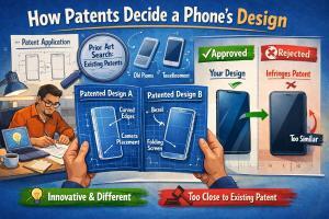 How Patents Decide a Phone's Design