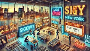 Illuminating NYC: Inside a Modern Signage Company