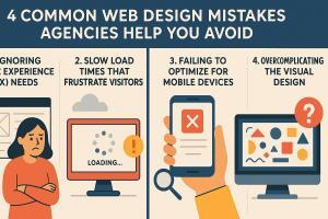 4 Common Web Design Mistakes Agencies Help You Avoid