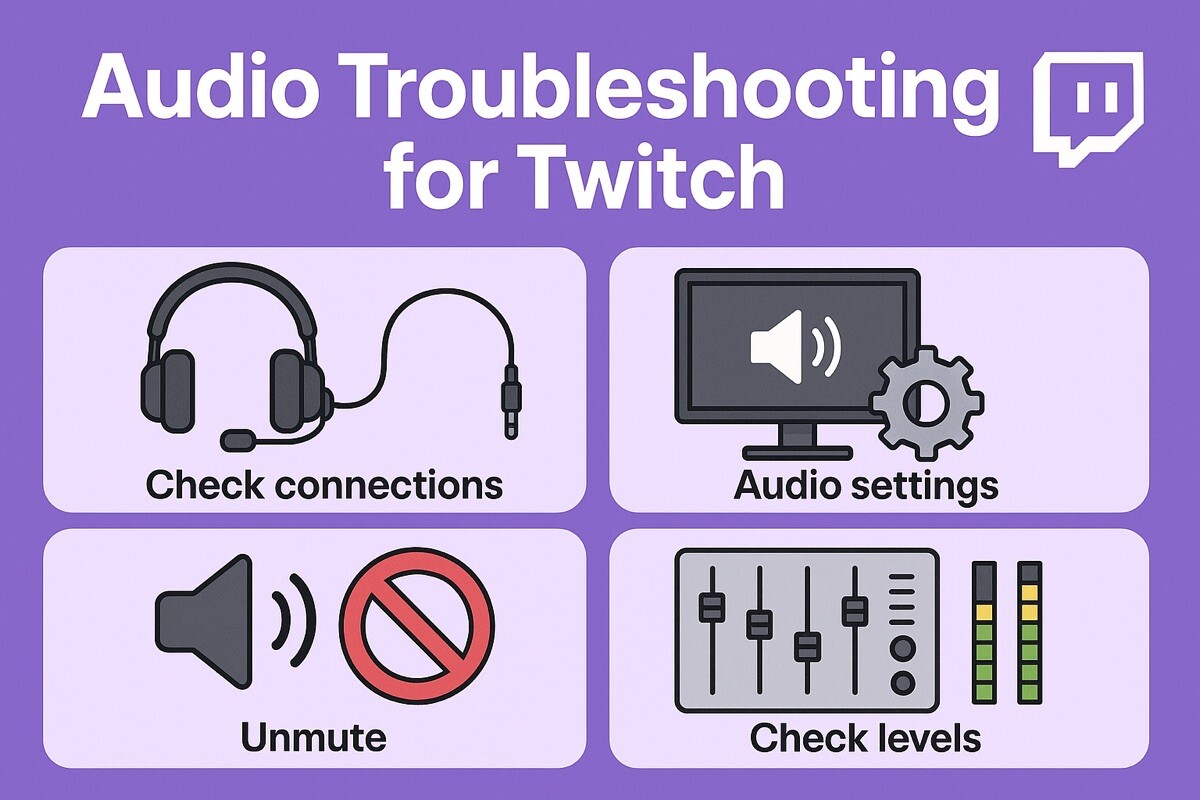 Audio Troubleshooting Tips for Twitch Streaming