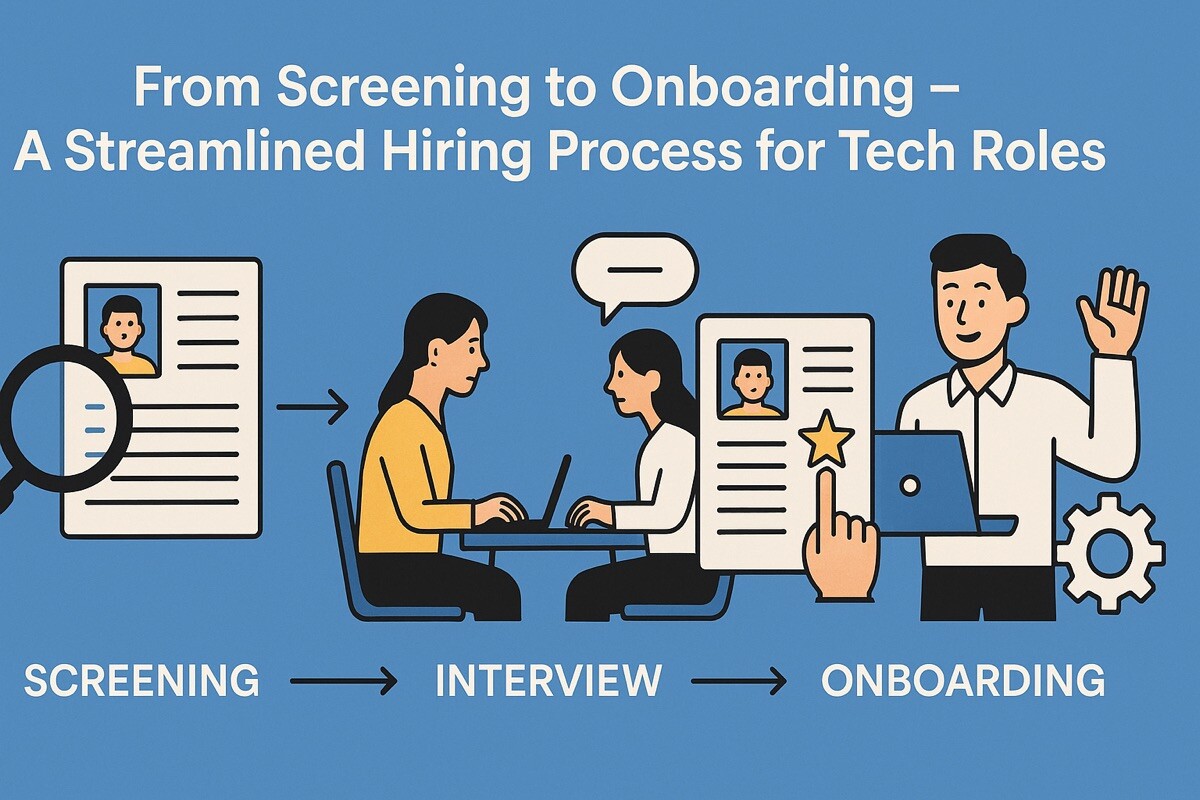 From Screening to Onboarding: A Seamless Hiring Journey for Tech Talent