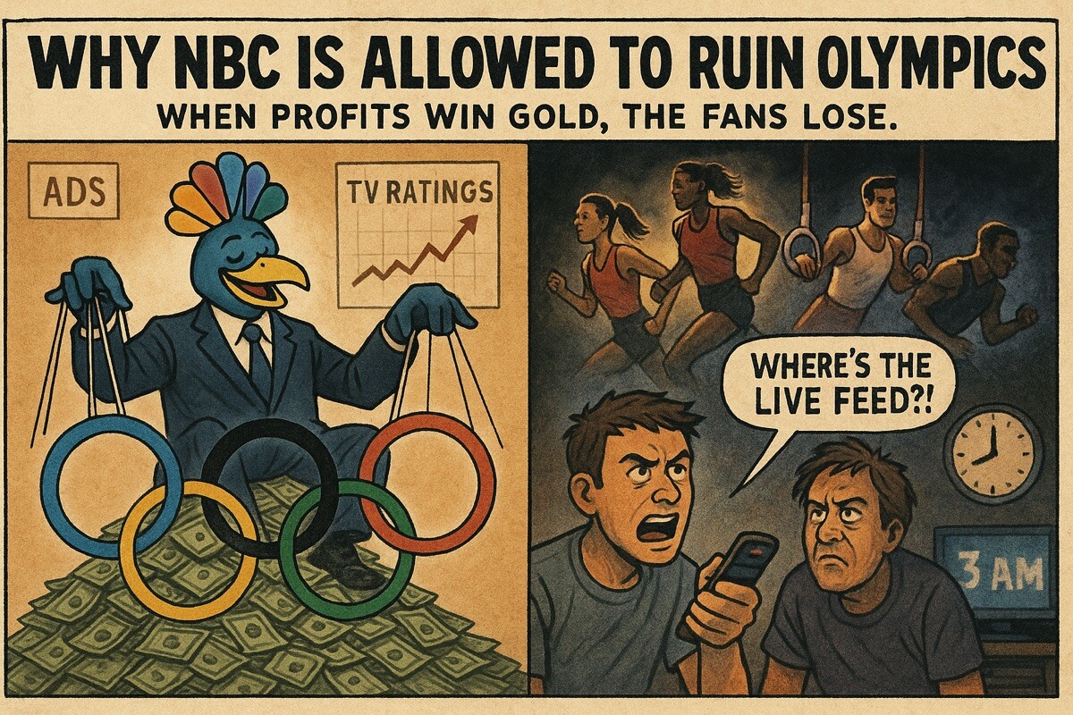How NBC's Olympic Coverage Favors Profits Over Fans