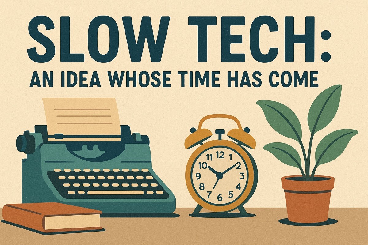 Slow Tech: Embracing Simplicity in a Hyperconnected World