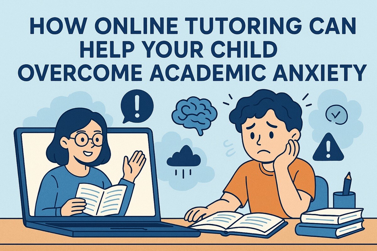 How Online Tutoring Eases Academic Anxiety in Children