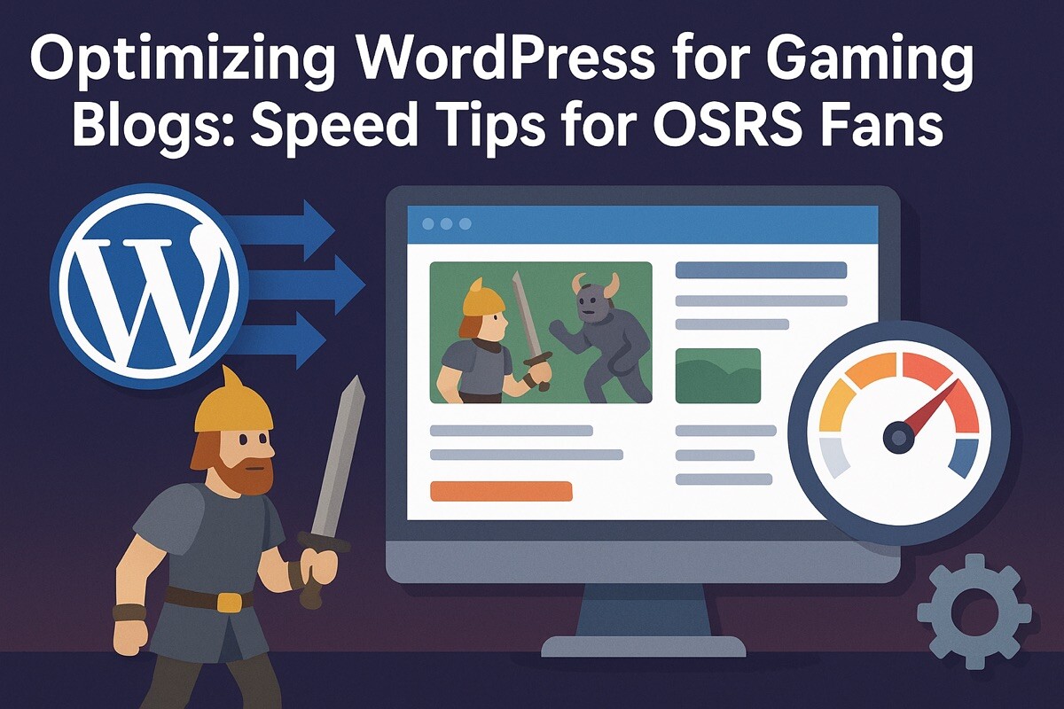 Top Speed Optimization Tips for WordPress Gaming Blogs (Especially for OSRS Fans)