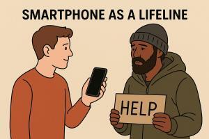 How Smartphones Offer a Lifeline to the Homeless