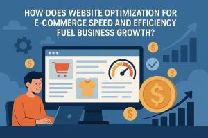 How Website Optimization Boosts E-Commerce Growth Through Speed and Efficiency