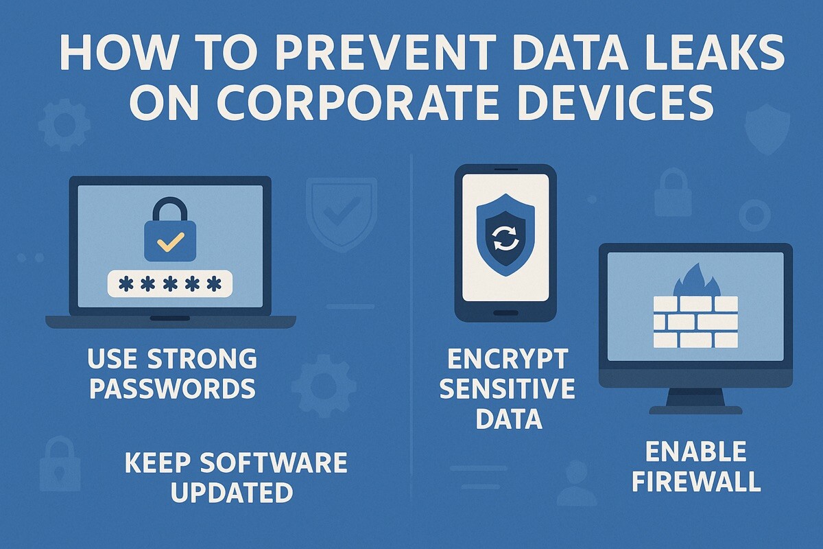 Smart Practices to Prevent Data Leaks on Work Devices