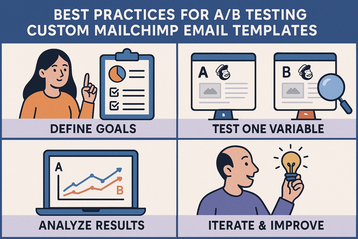 Best Practices for A/B Testing Custom Mailchimp Email Templates