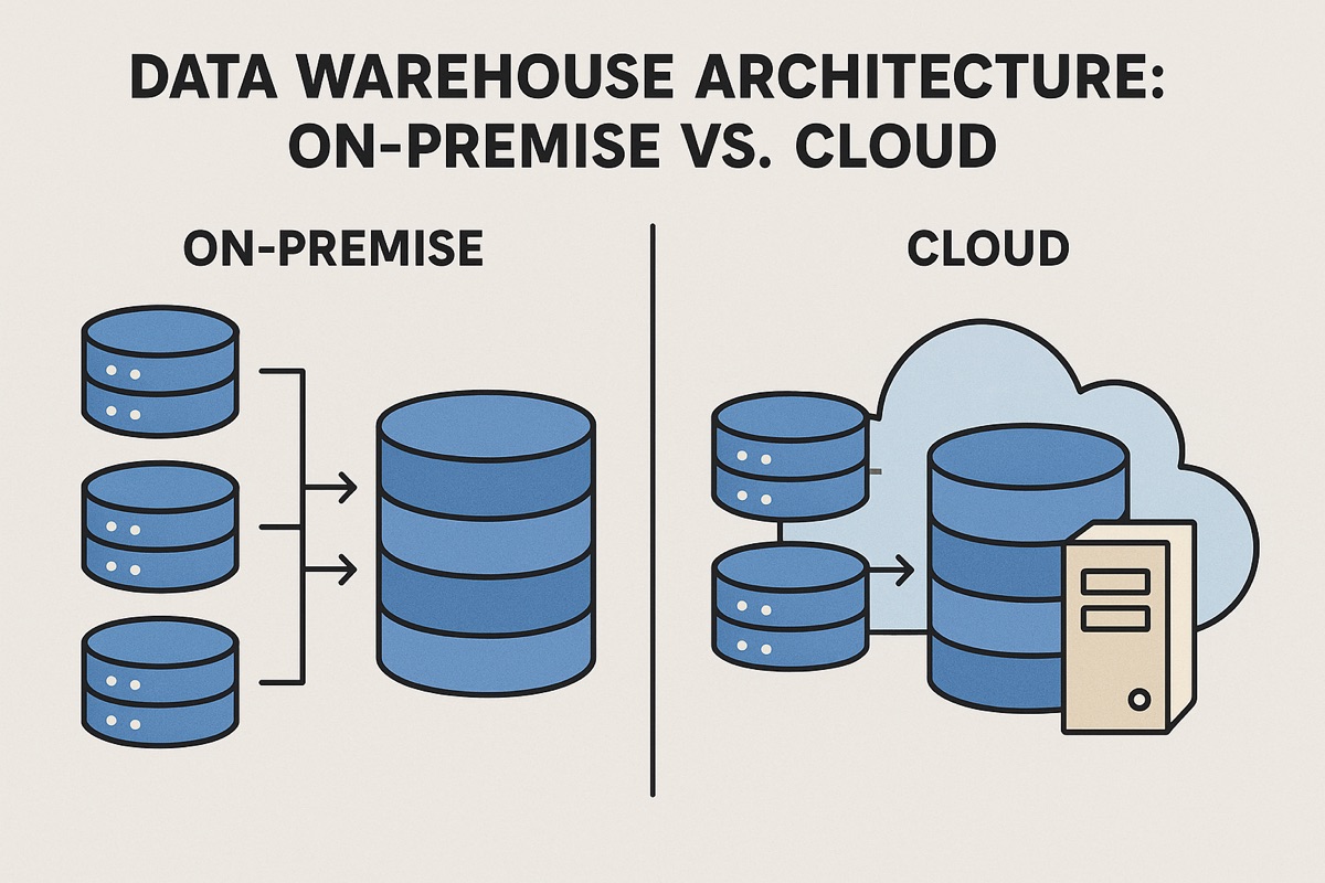 Data Warehouse Architecture: On-Premise vs. Cloud