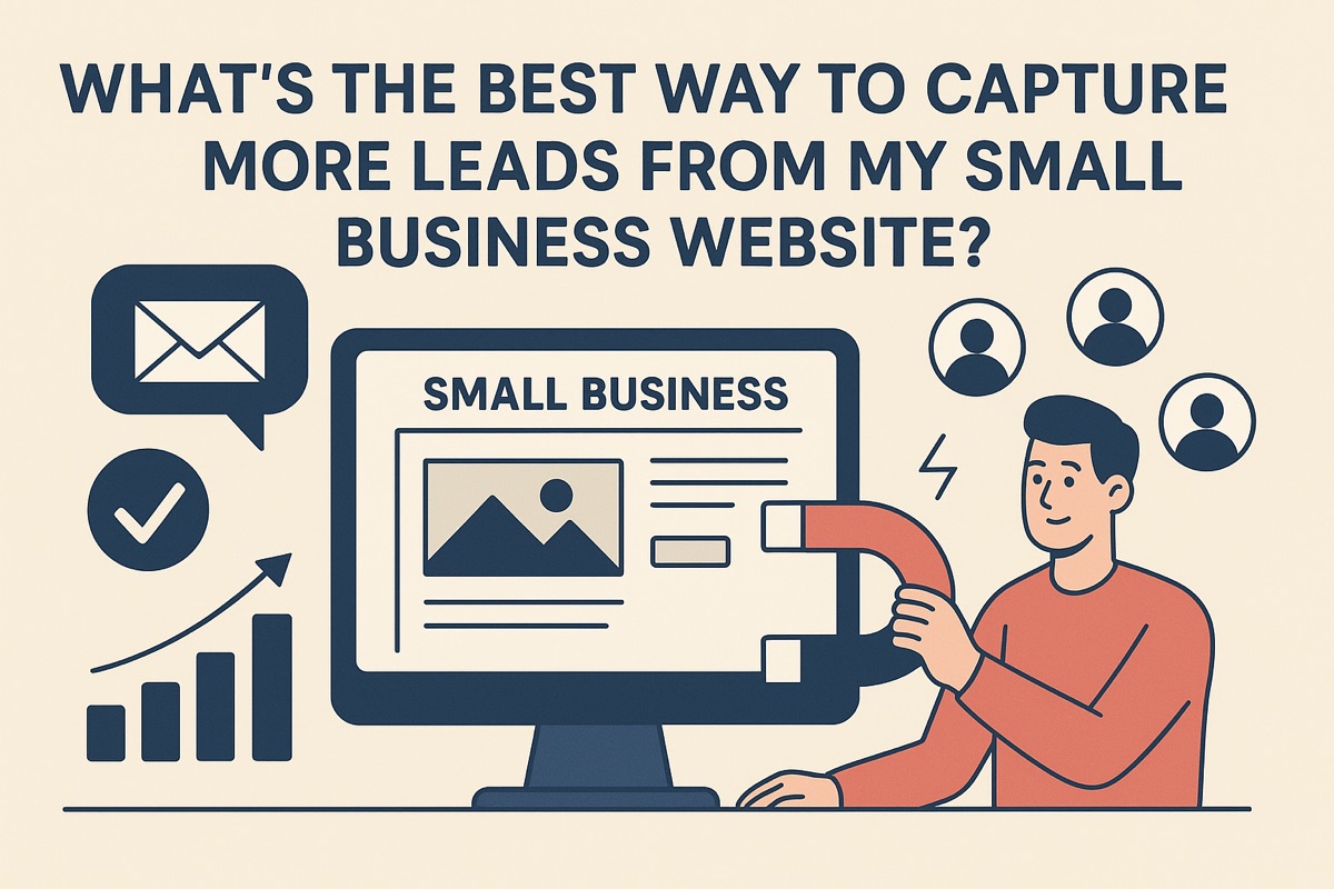 Best Ways to Capture More Leads from Your Small Business Website
