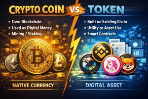 Crypto Coin vs. Token: What’s the Difference?