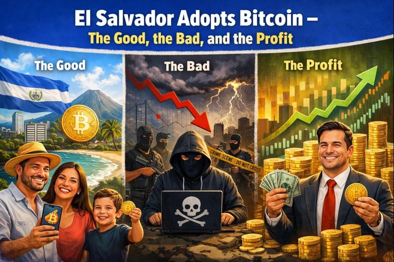 El Salvador Adopts Bitcoin: The Good, the Bad, and the Profit