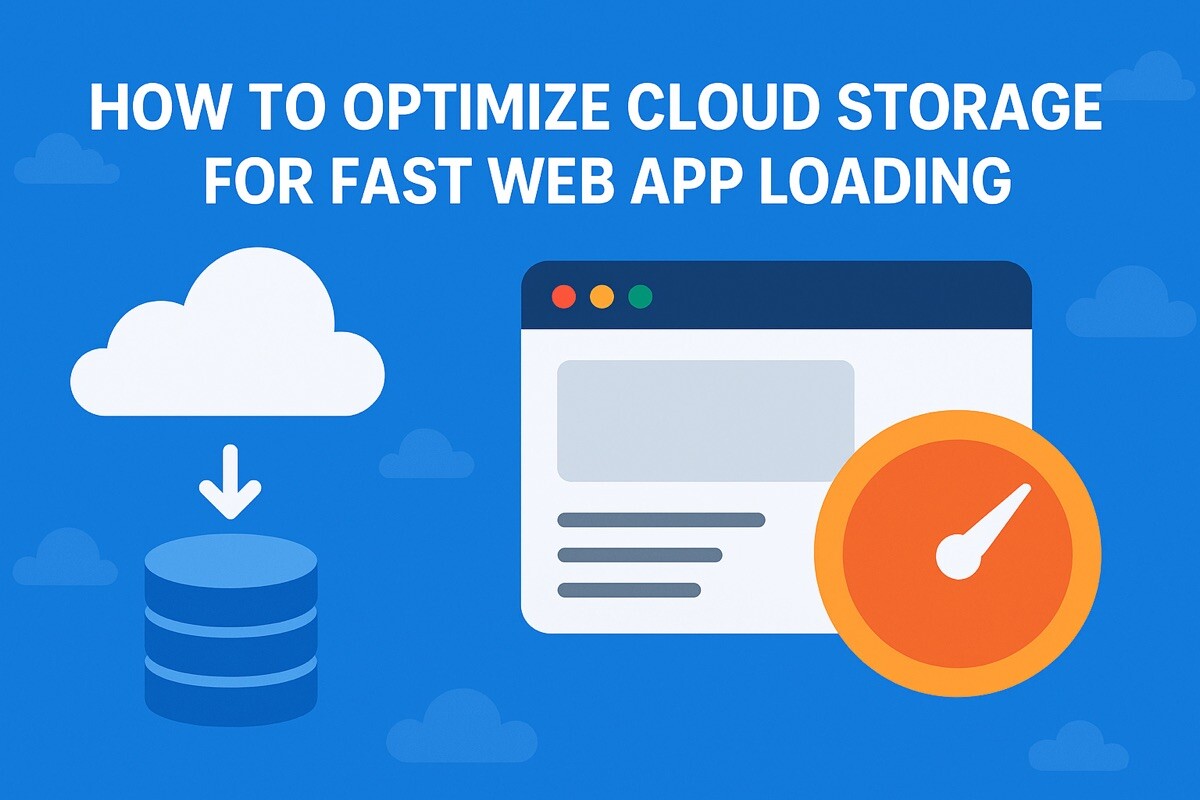 How To Optimize Cloud Storage For Fast Web App Loading