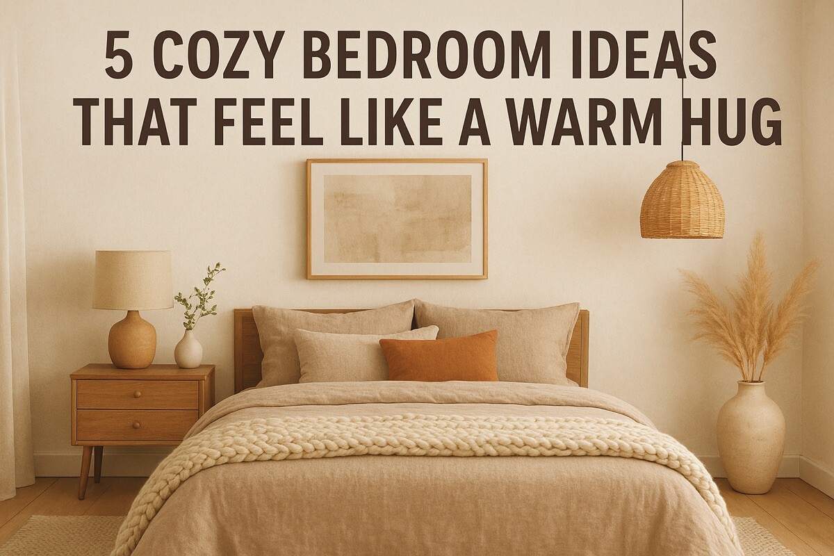 5 Cozy Bedroom Ideas That Feel Like a Warm Hug