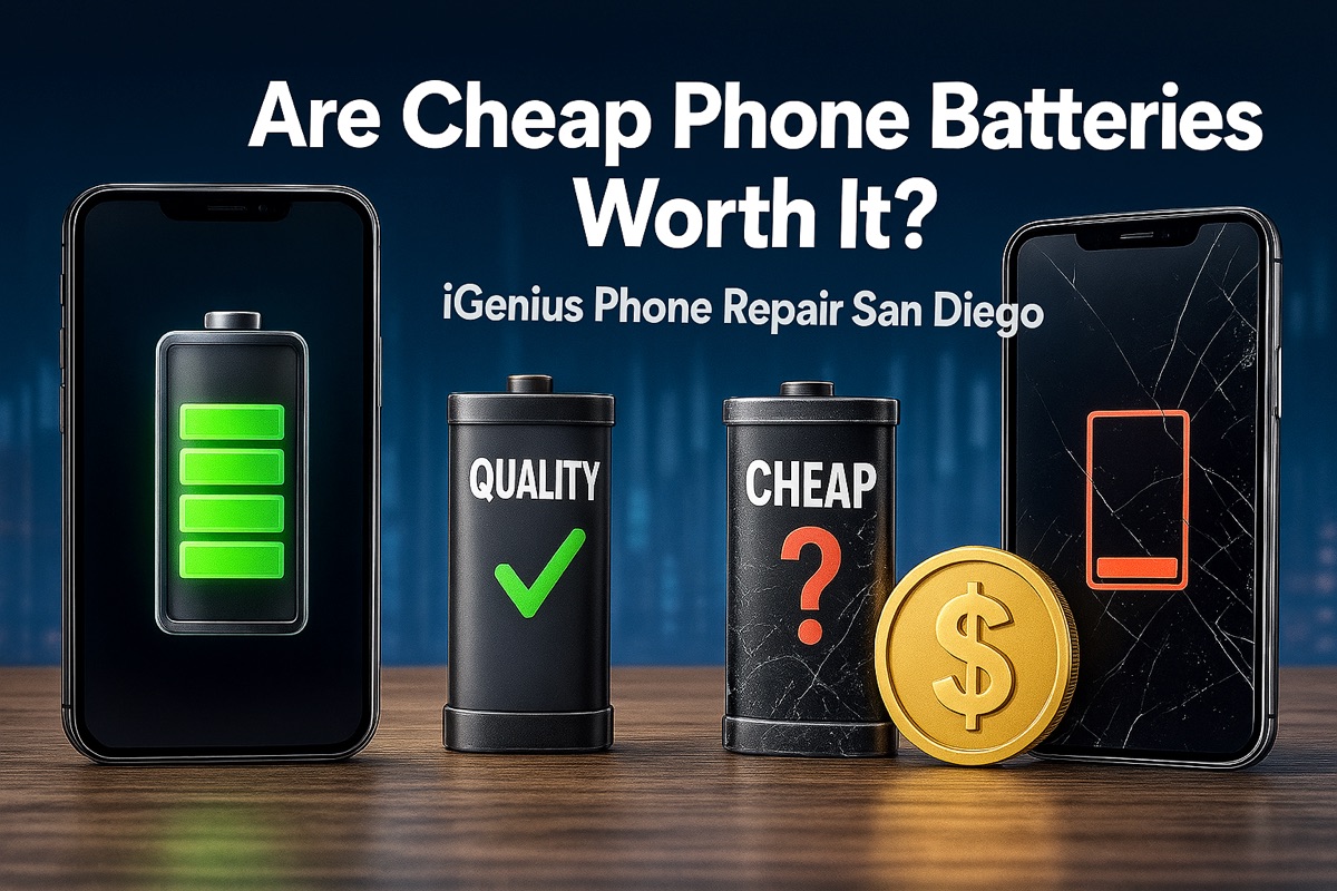 Are Cheap Phone Batteries Worth the Risk?