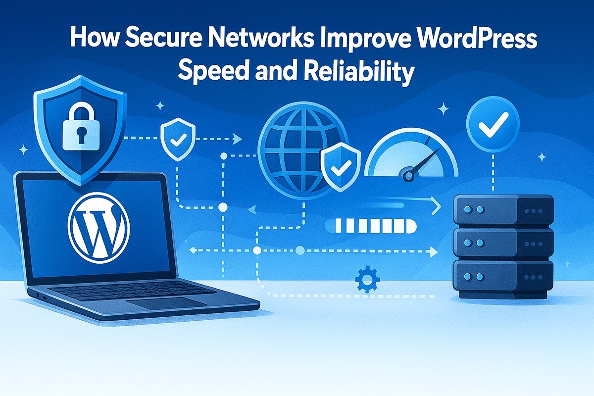 How Secure Networks Boost WordPress Performance and Stability