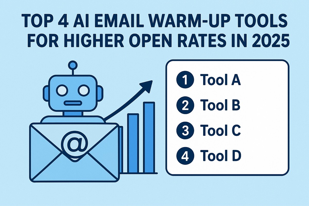 Top 4 AI Email Warm-Up Tools for Higher Open Rates in 2025