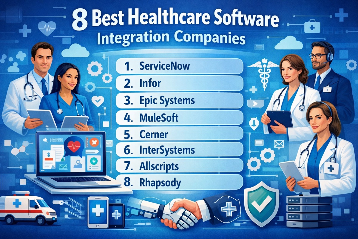 8 Best Healthcare Software Integration Companies
