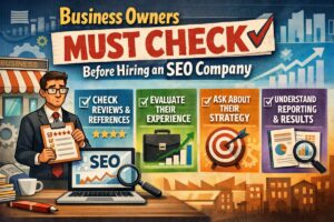 Business Owners Must Check Before Hiring an SEO Company