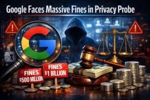 Google Faces Massive Fines in Privacy Probe