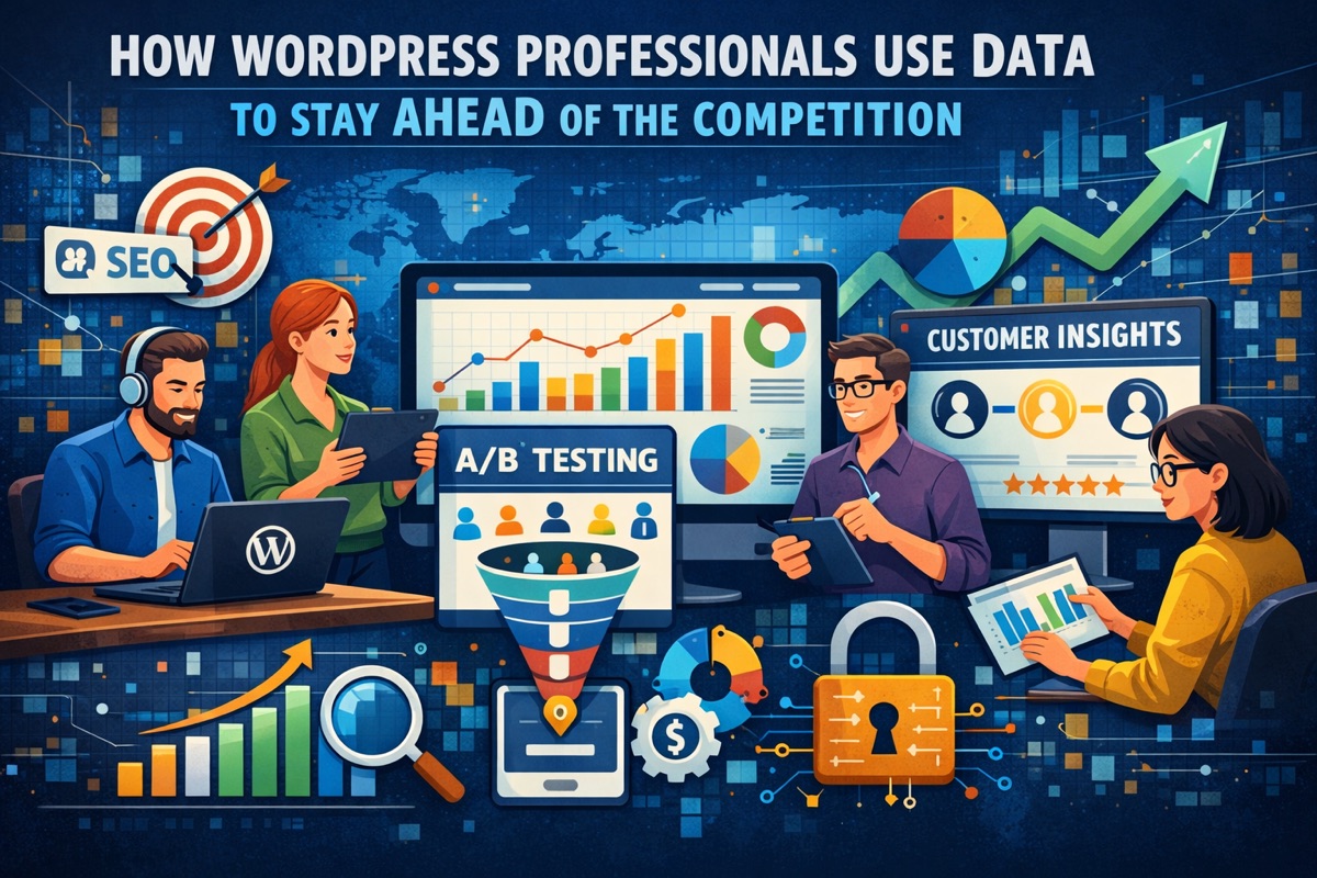 How WordPress Professionals Use Data to Stay Ahead of the Competition