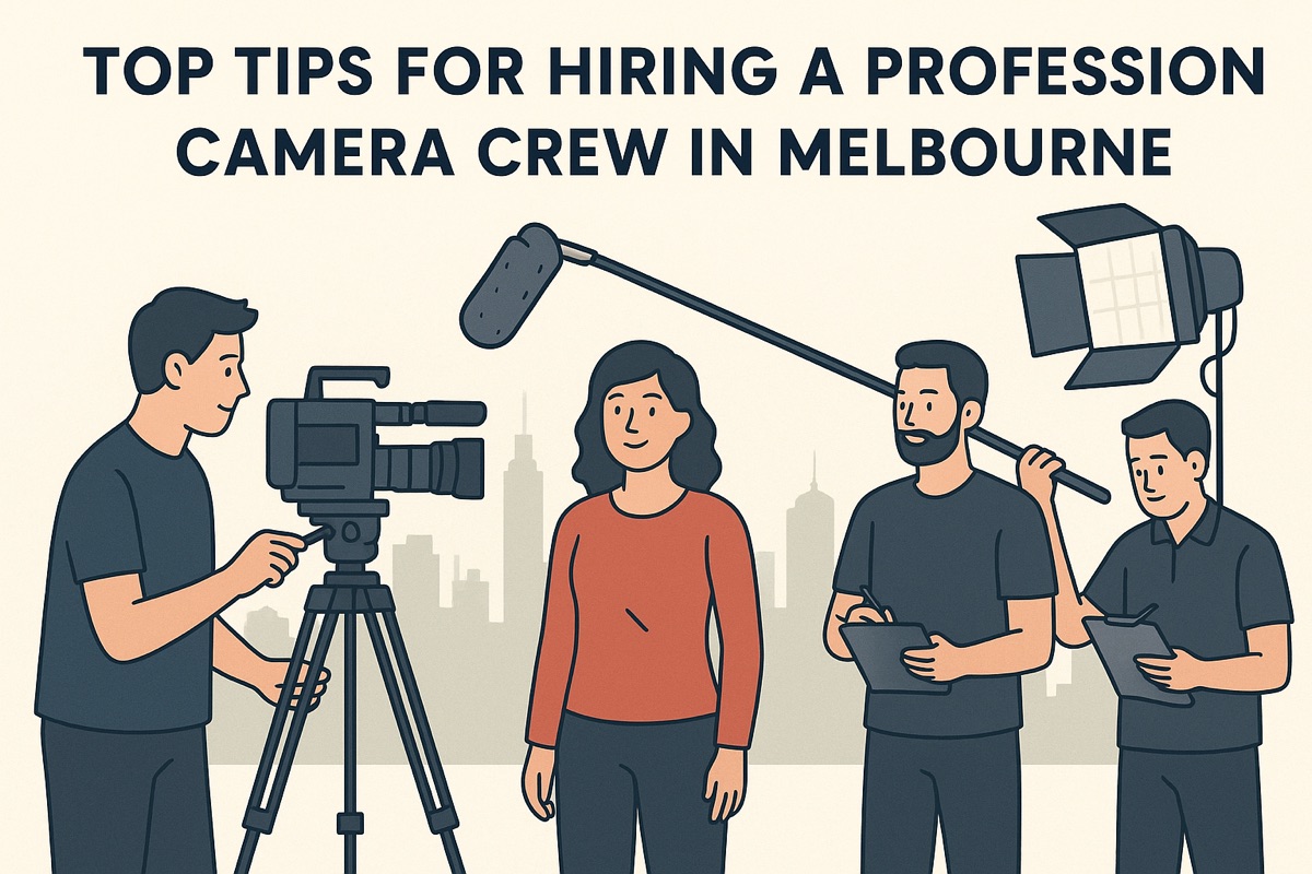 Top Tips for Hiring a Professional Camera Crew in Melbourne