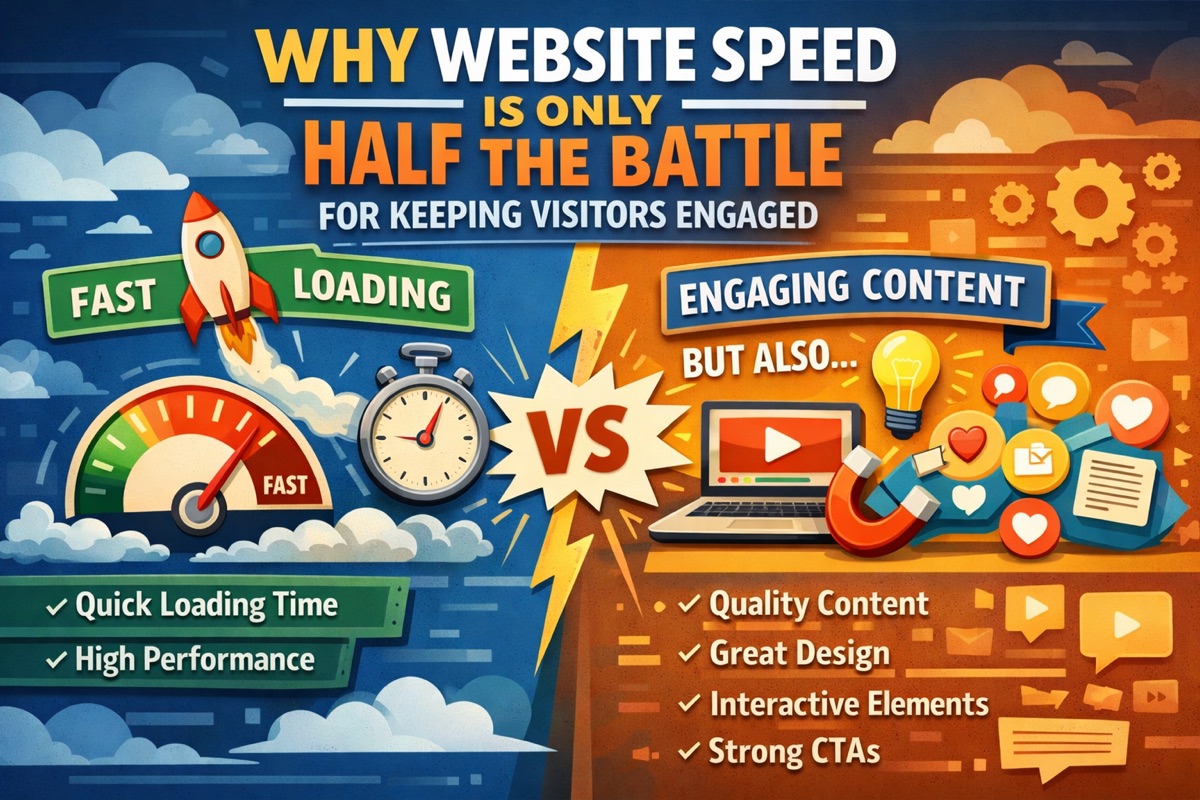 Why Website Speed Is Only Half the Battle for Visitor Engagement