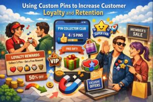 Custom Pins Strategy: Boosting Customer Loyalty and Retention
