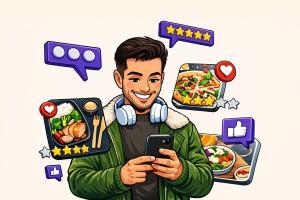 Food Reviews in the Palm of Your Hand