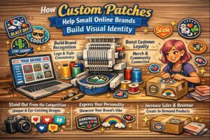 How Custom Patches Strengthen Visual Identity for Small Online Brands