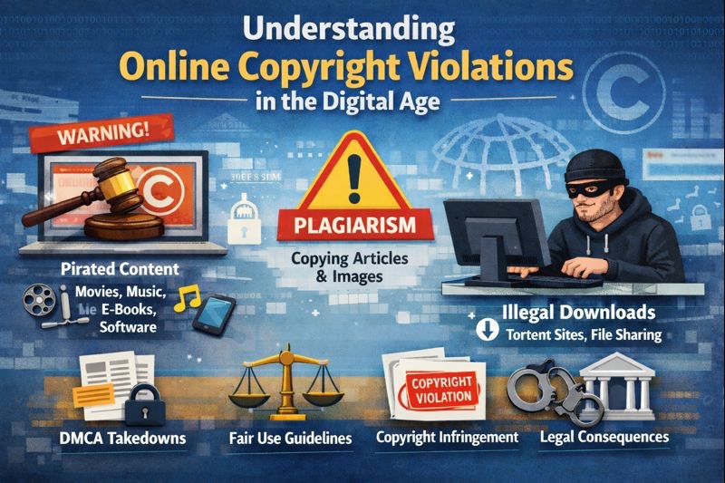 Understanding Online Copyright Violations in the Digital Age