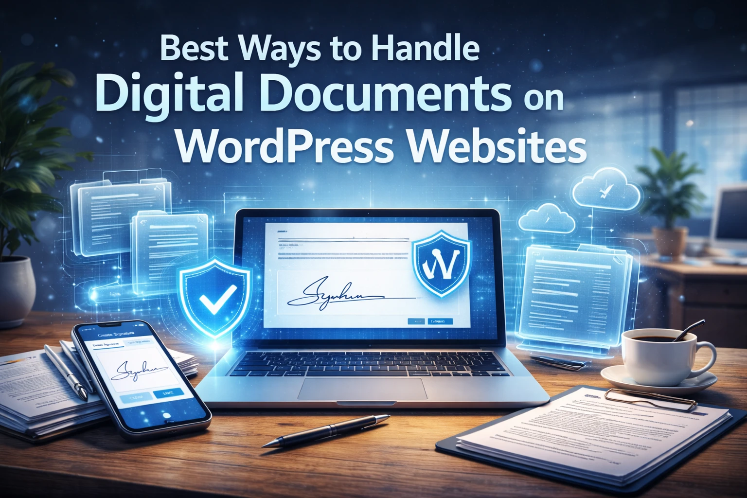 Best Ways to Handle Digital Documents on WordPress Websites