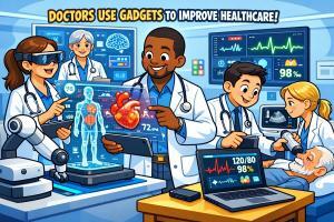 Doctors Use Gadgets to Improve Healthcare