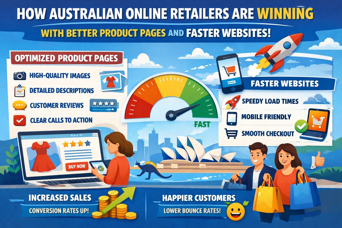 How Australian Online Retailers Are Winning With Better Product Pages and Faster Websites