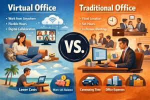 Virtual Office vs. Traditional Office