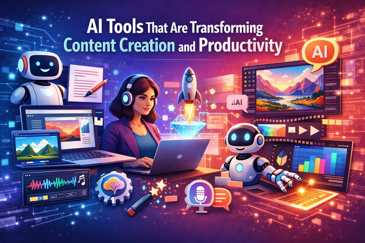 AI Tools That Are Transforming Content Creation and Productivity